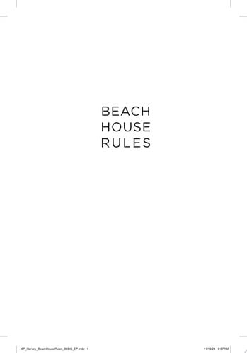 Beach House Rules