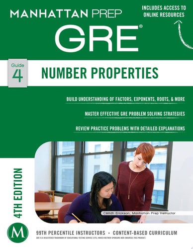 GRE Number Properties (Manhattan Prep GRE Strategy Guides)