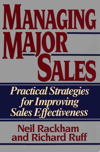 Managing Major Sales