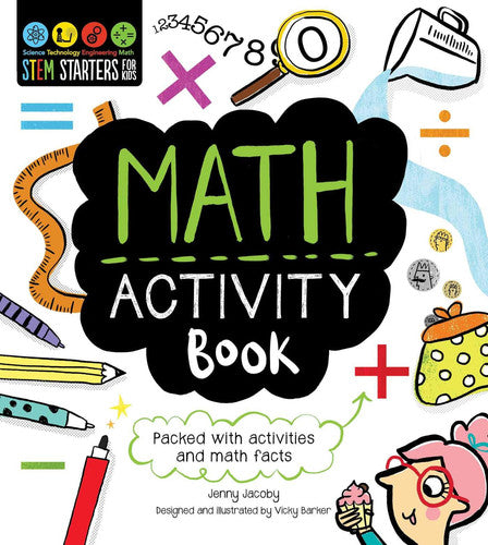 STEM Starters for Kids Math Activity Book Packed with Activities and Math Facts