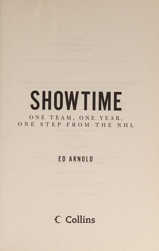 Showtime: One Team, One Season, One Step From Nhl