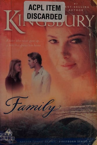 Family - Baxter Family Drama - Firstborn Series #4