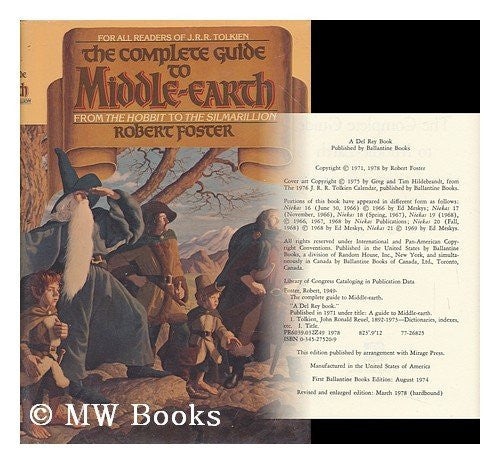 The complete guide to Middle-earth: From The hobbit to The Silmarillion