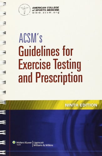 ACSM's Guidelines for Exercise Testing and Prescription