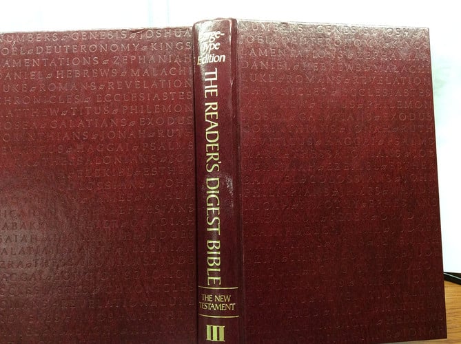 The Readers Digest Bible Vol III