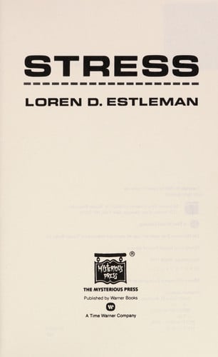 Stress (Detroit Crime Series #5)