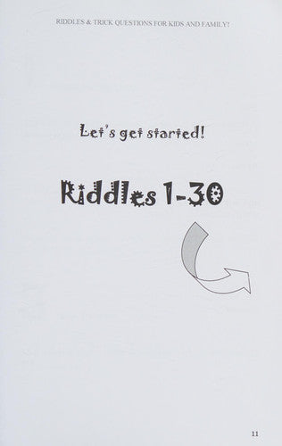Riddles and Trick Questions for Kids and Family! (Riddles for Kids - Short Brain teasers - Family Fun)