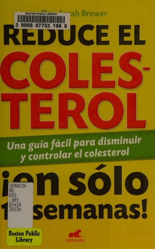Reduce el colesterol (Spanish Edition)