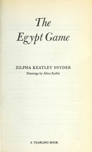 The Egypt Game