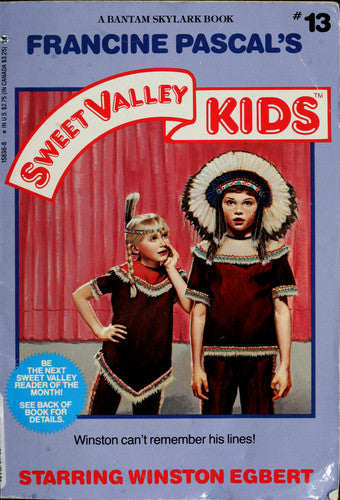 Starring Winston Egbert (Sweet Valley Kids, No. 13)