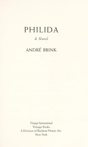 Philida (Vintage International)