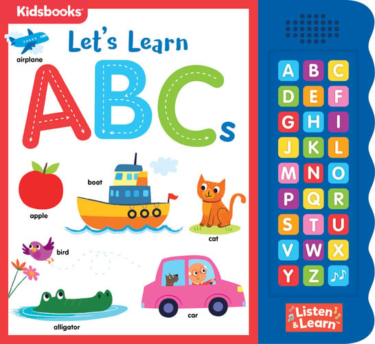 27-Button Sound Book Let's Learn ABCs