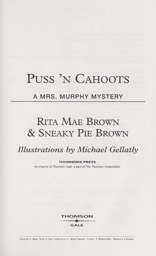 Puss 'n Cahoots
