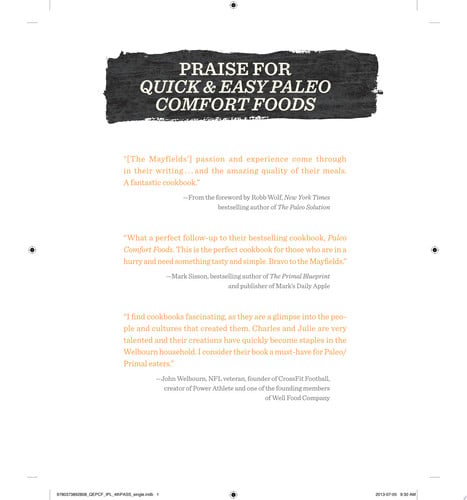 Quick & Easy Paleo Comfort Foods: 100+ Delicious Gluten-Free Recipes