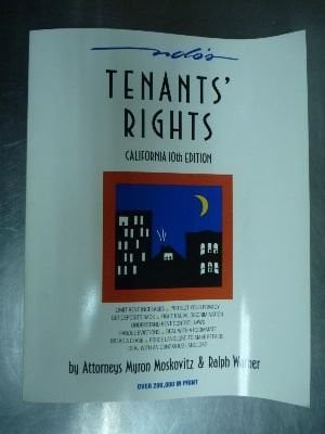 California tenants' handbook: Tenants' rights (California Tenant's Rights)