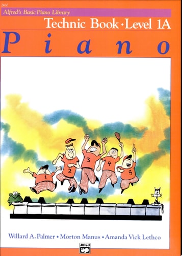 Alfred's Basic Piano Library Technic, Bk 1a