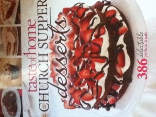 Church Supper Desserts