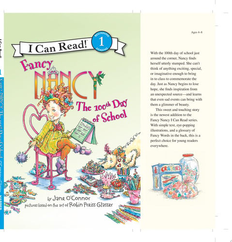 Fancy Nancy: The 100th Day of School (I Can Read Level 1)