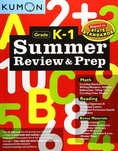 Kumon Summer Review and Prep K-1