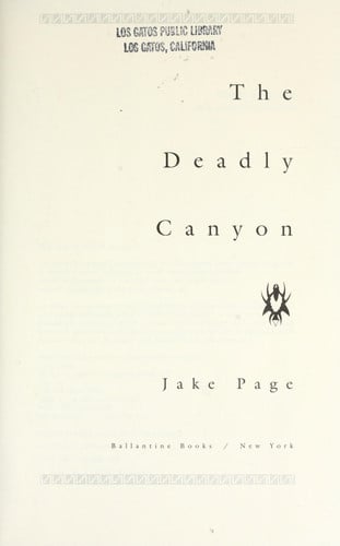 The Deadly Canyon