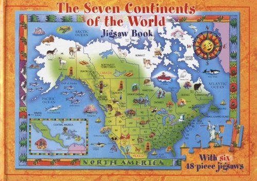 The Seven Continents of the World Jigsaw Book