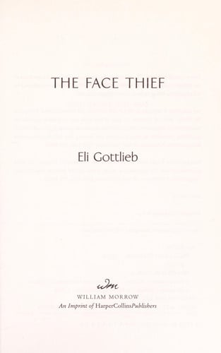 The Face Thief: A Novel