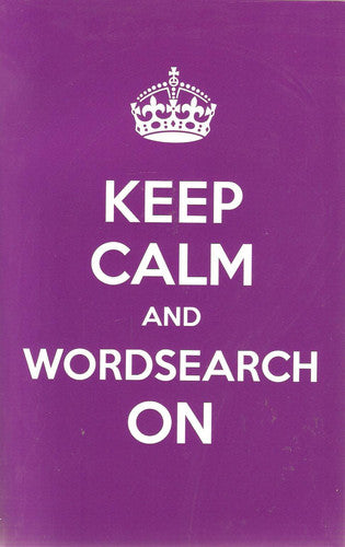 Keep Calm and Wordsearch On