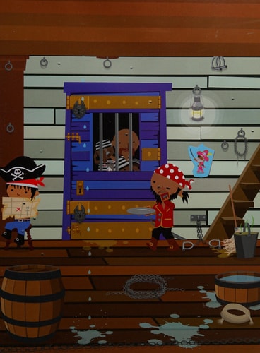 Pirate Ship (555 Sticker Fun)