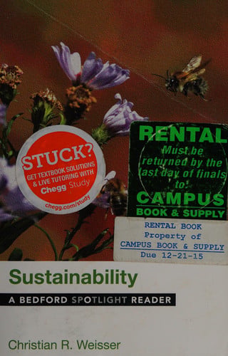 Sustainability: A Bedford Spotlight Reader