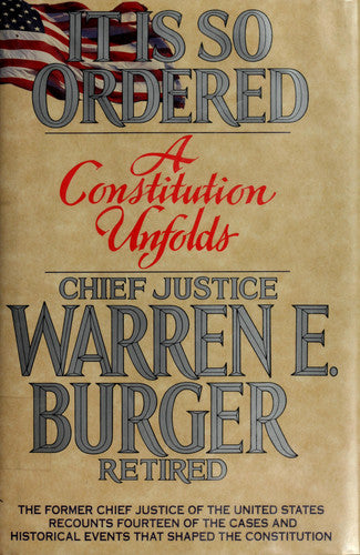 It is so ordered: a constitution unfolds
