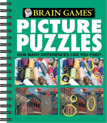 Brain Games - Picture Puzzles #2: How Many Differences Can You Find? Volume 2