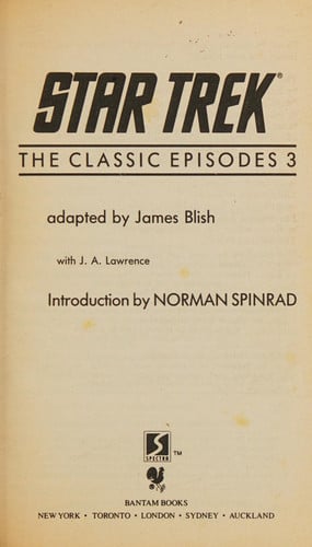 Star Trek: The Classic Episodes, Vol. 3 - The 25th Anniversary Editions