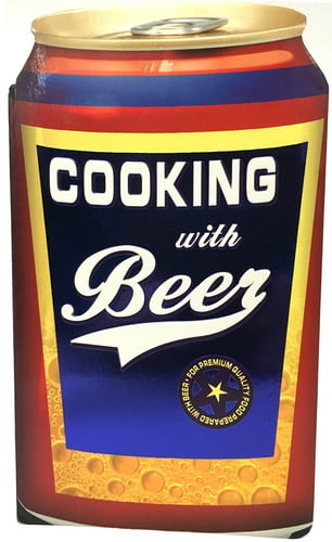 Cooking With Beer: For Premium Quality Food Prepared With Beer (Shaped Cookbook)