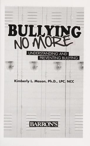 Bullying No More: Understanding and Preventing Bullying