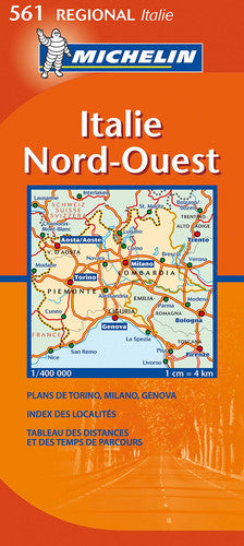 Michelin Map Italy North West Map 561 (Maps/Regional (Michelin))