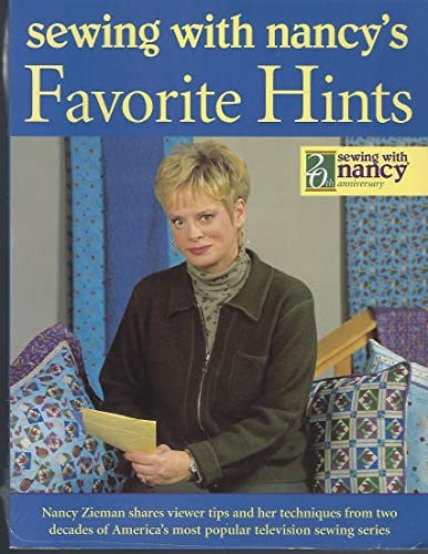 Sewing with Nancy's Favorite Hints