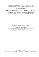 Productivity Management: Planning, Evaluation, Control, and Improvement
