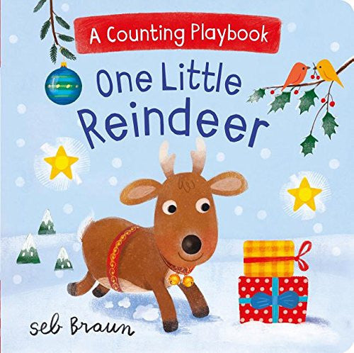 One Little Reindeer A Counting Playbook