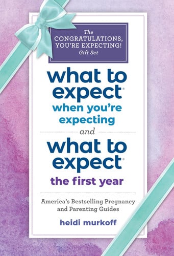 What to Expect: The Congratulations, You're Expecting! Gift Set (Includes What to Expect When You're Expecting and What to Expect The First Year)