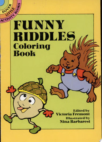 Funny Riddles Coloring Book