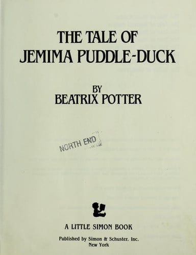 The Tale of Jemima Puddle-Duck (Little Simon)