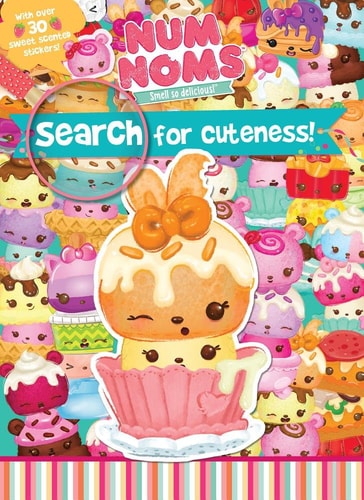 Num Noms Search for Cuteness! With Over 30 Sweet Scented Stickers!