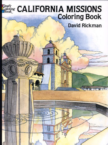 California Missions Coloring Book (Dover American History Coloring Books)