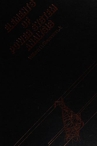 Elements of power system analysis (McGraw-Hill electrical and electronic engineering series)