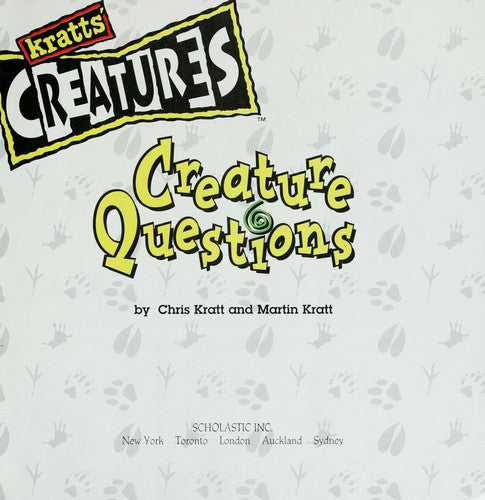 Creature questions (Kratts' creatures)