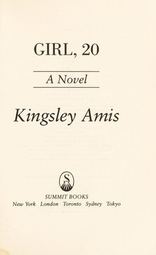 Girl, 20 A Novel