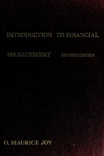 Introduction to financial management