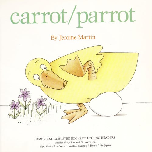 Presto-Change-O Book: Carrot-Parrot