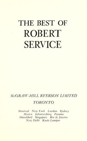 The Best of Robert Service