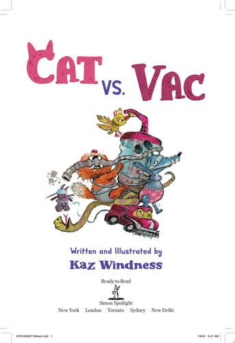 Cat vs. Vac: Ready-to-Read Level 1